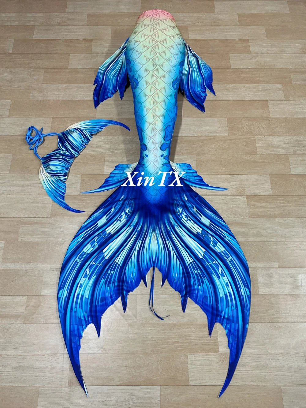 New Women Mermaid Tail Adult Big Mermaid Tail Club Sexy Bikini Swimsuit Bra Oceanarium Performance Pool Party Stretch Fabric2024