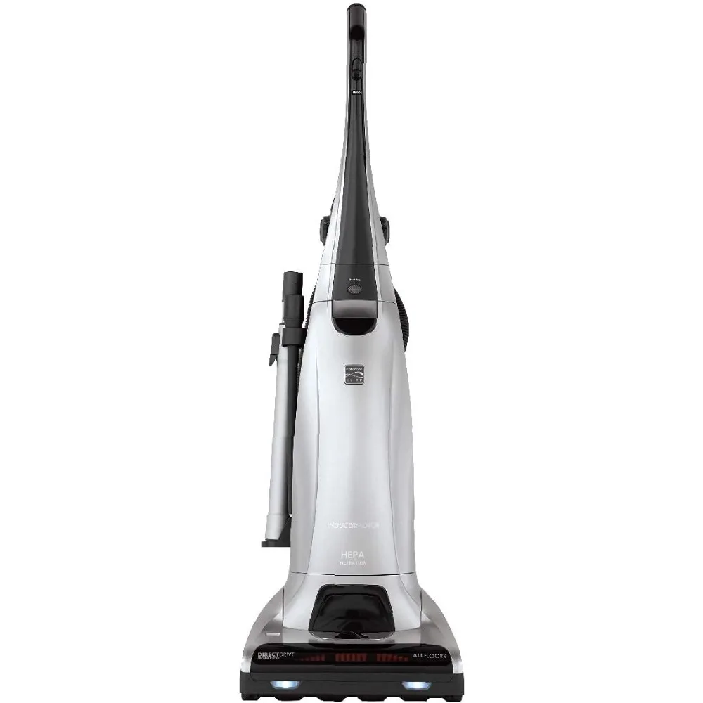 Floor Care Elite Upright Bagged Vacuum, 26 pounds, Silver