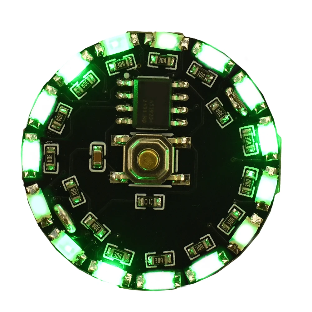 16 Modes Button Switch Control Flow Lights Wireless Lamp Flashing Gradient Rotating Lamp Breathing Lights Model Toys