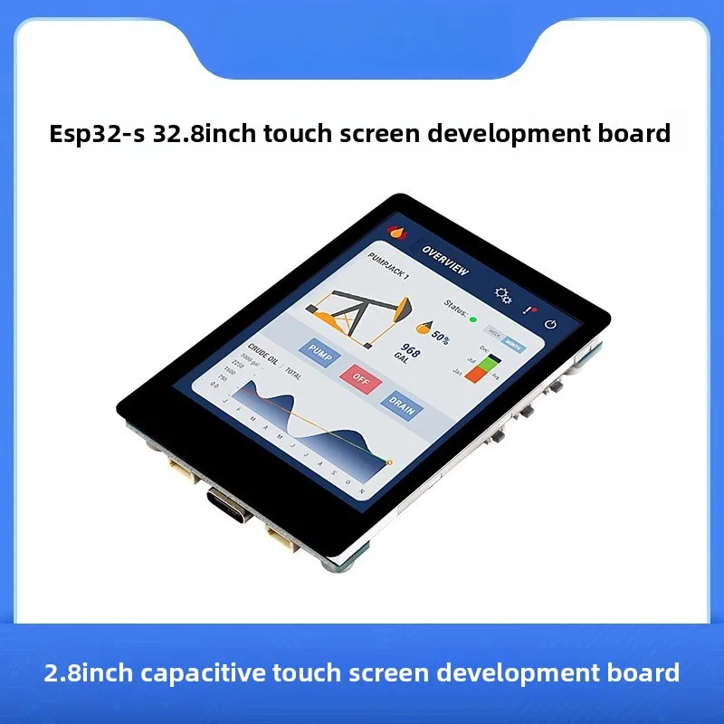 

Плата разработки ESP32-S3, 2,8-дюймовый емкостный сенсорный экран, интерфейс SPI, пятиточечный сенсорный экран, поддержка изображений LVGL, WIFI