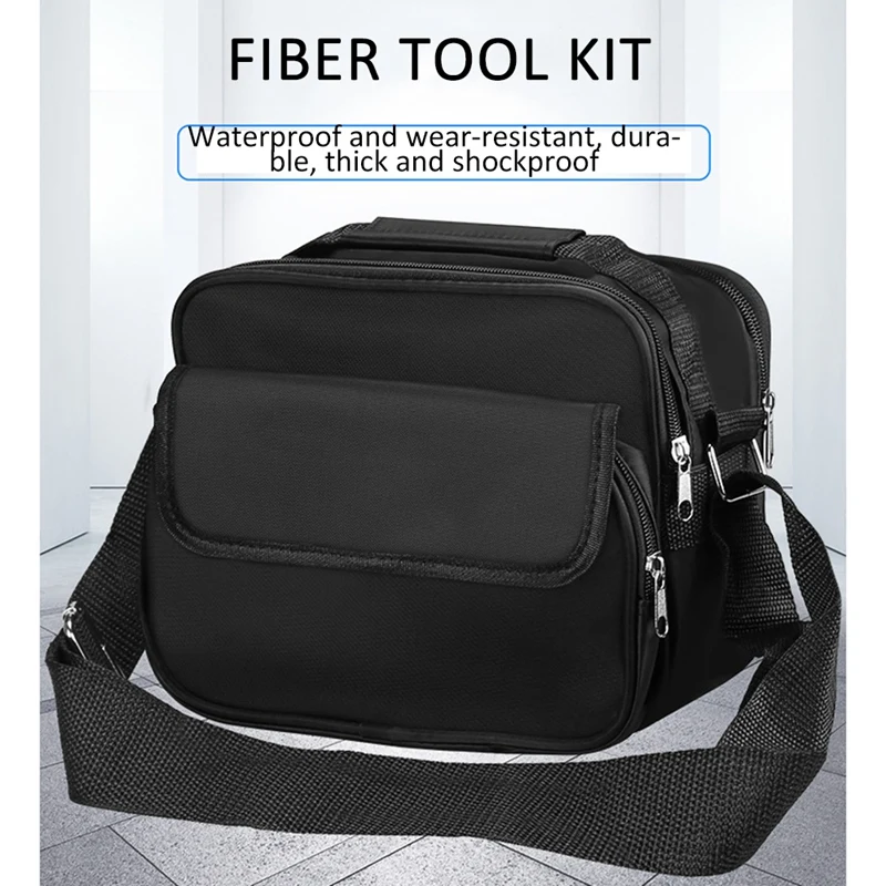 AC88-FTTH Optical Fiber Tool Kit Portable Bag (Empty Package) 23X16x19cm