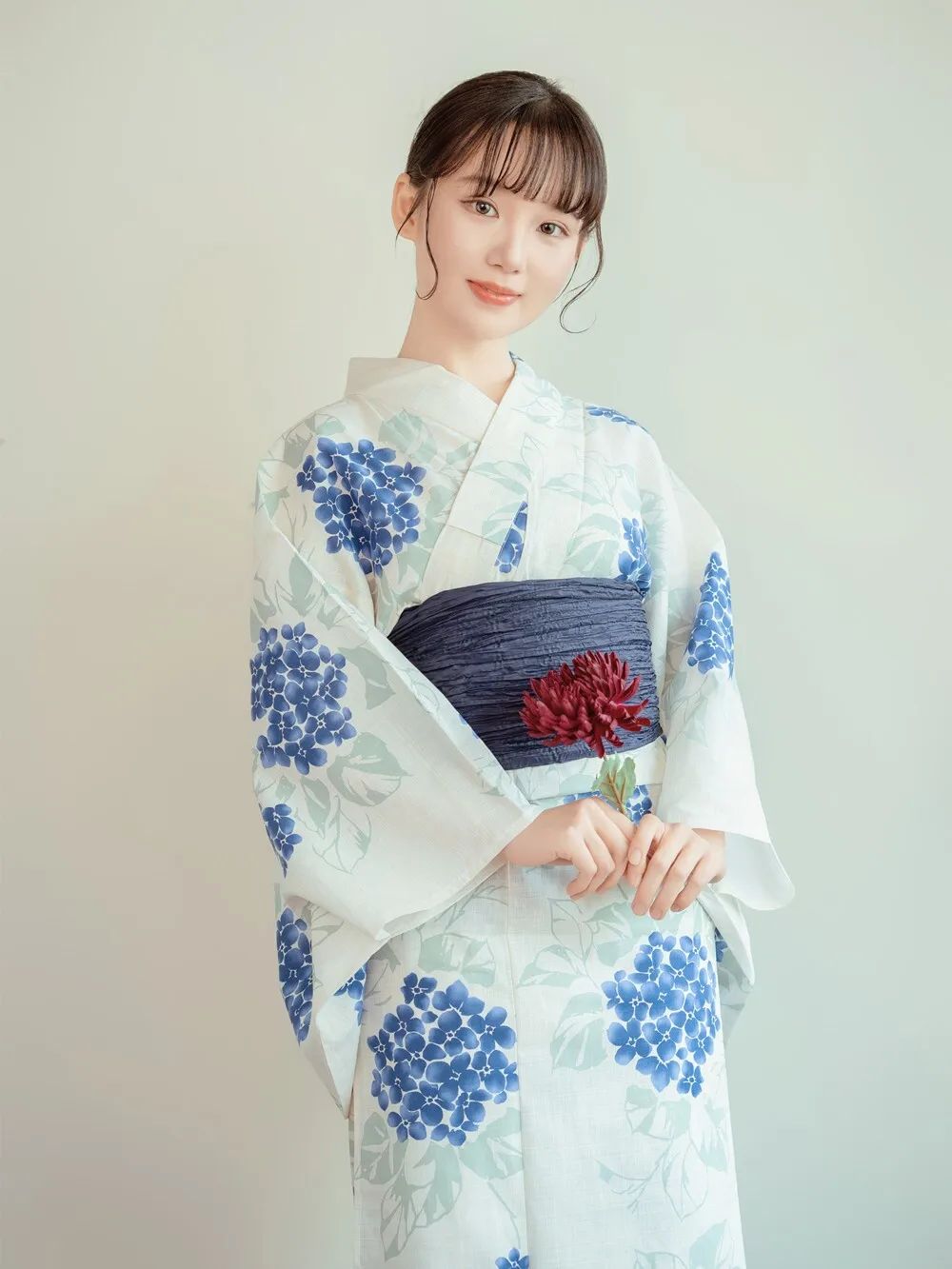 

Традиционное кимоно из чистого хлопка, летучая мышь, женская туристическая фотография, японский костюм, этническая одежда, сценическое выступление Dr