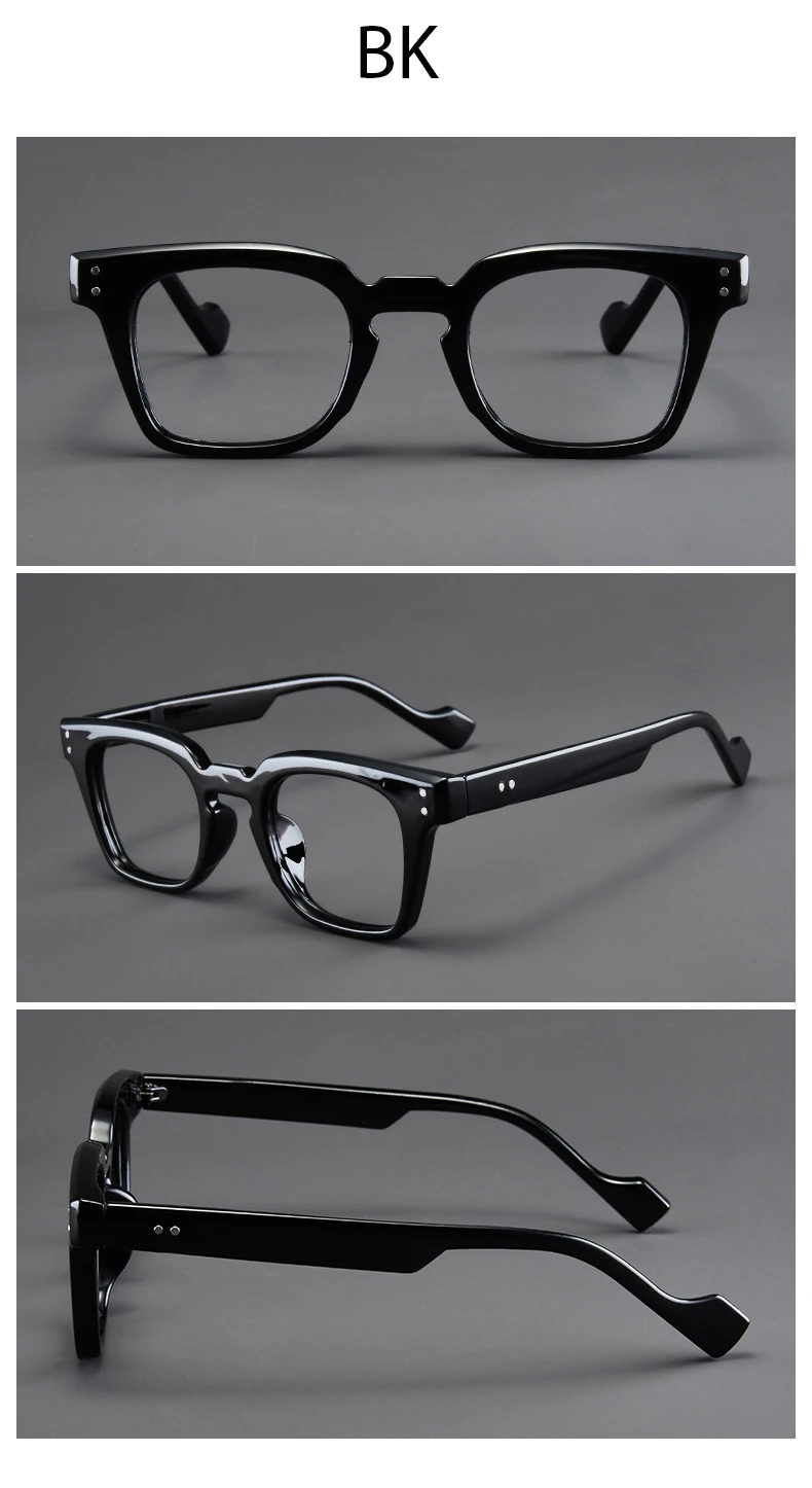 1.0-4.0 Modische Anti-Blaulicht-Lesebrille mit Retro-Rechteckrahmen HD Vision Unisex-Design – Detail 3