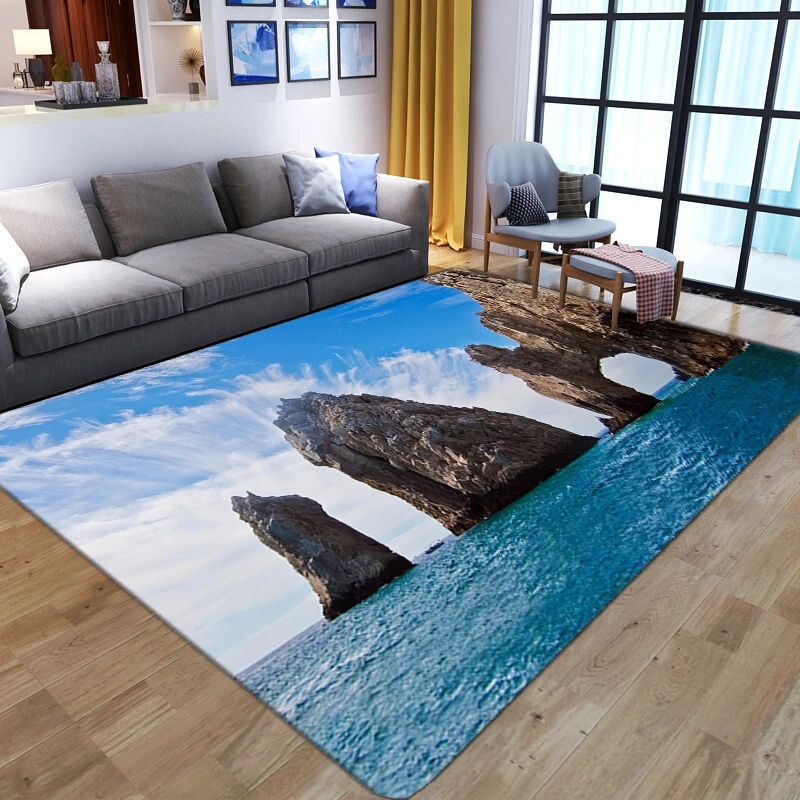 Artistic Envelope Living Room 3D Carpets Kids Bedroom Decor Bedside Sofa Kids Play Floor Mat Kitchen Bathroom Anti-slip Area Rug