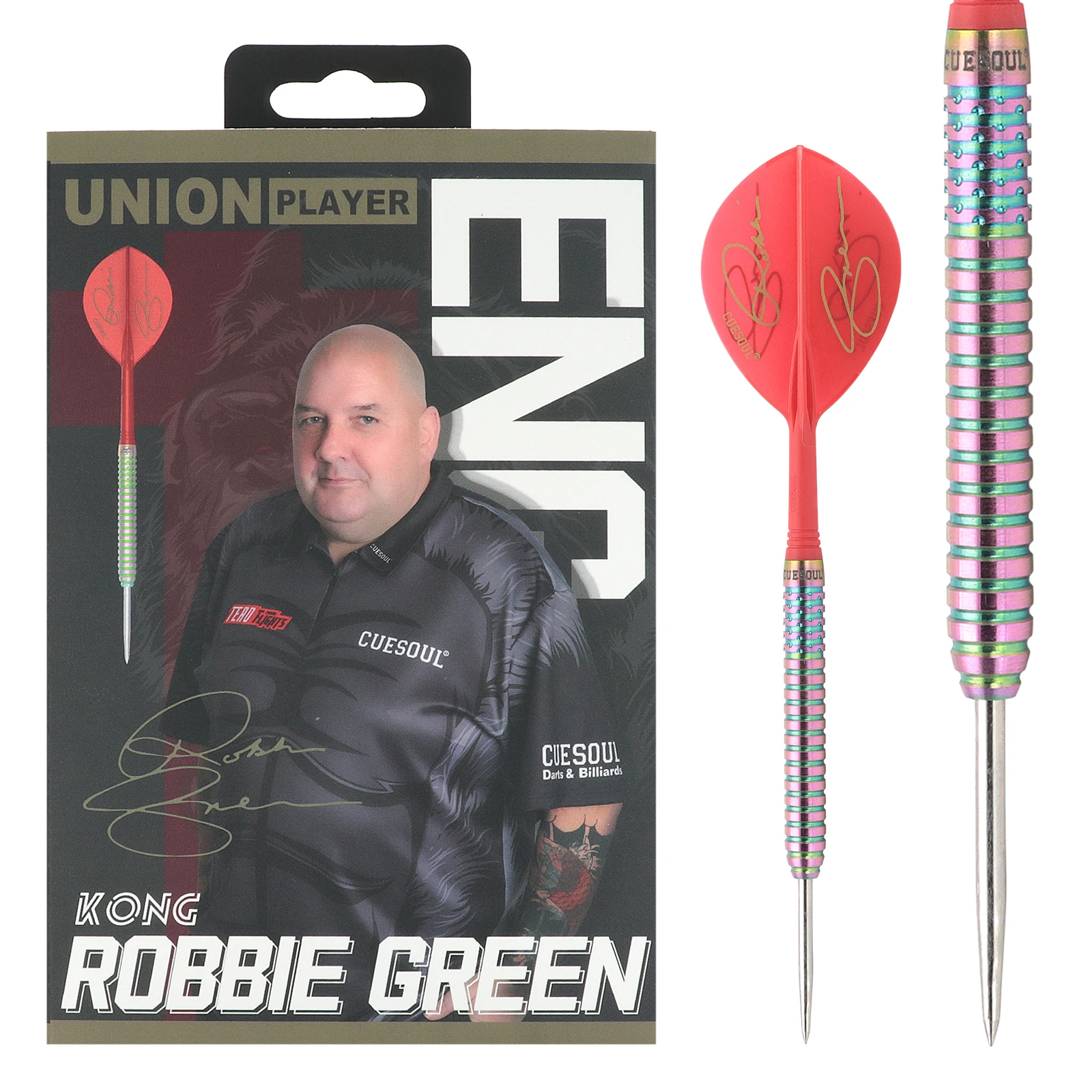 

CUESOUL Robbie Green 22g 90% Tungsten Steel Tip Dart Barrels