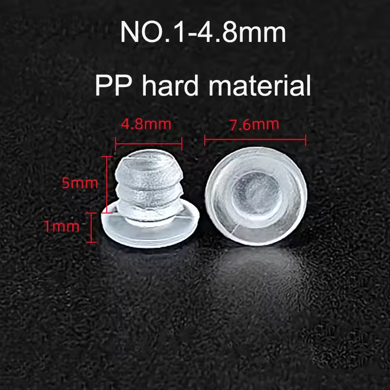 10/20pcs Round PVC Furniture Foot Nail Rubber Glide Nail Office Table Chair Leg Floor Protector Round Sliding Disc Noise Killer - Image 30
