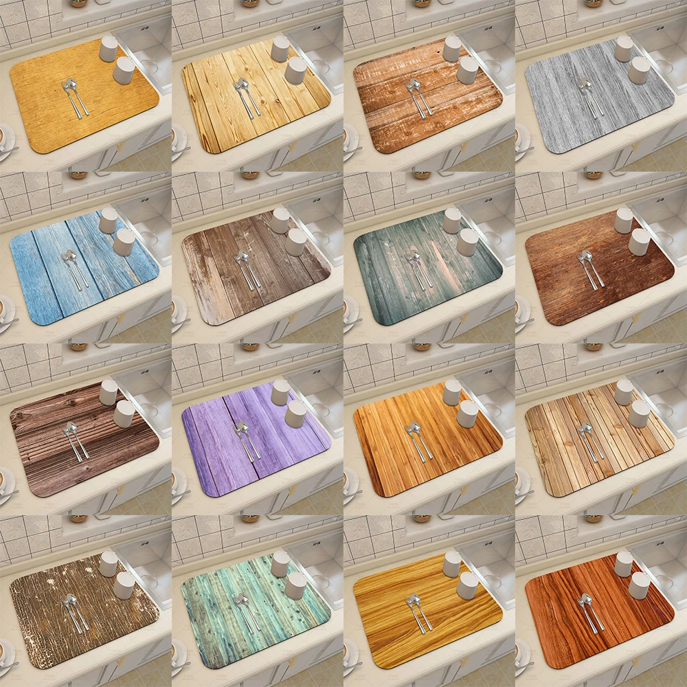 

Подстилка для кухни, кофейный коврик, имитация Φ, супер впитывающий, нескользящий, защита от плесени