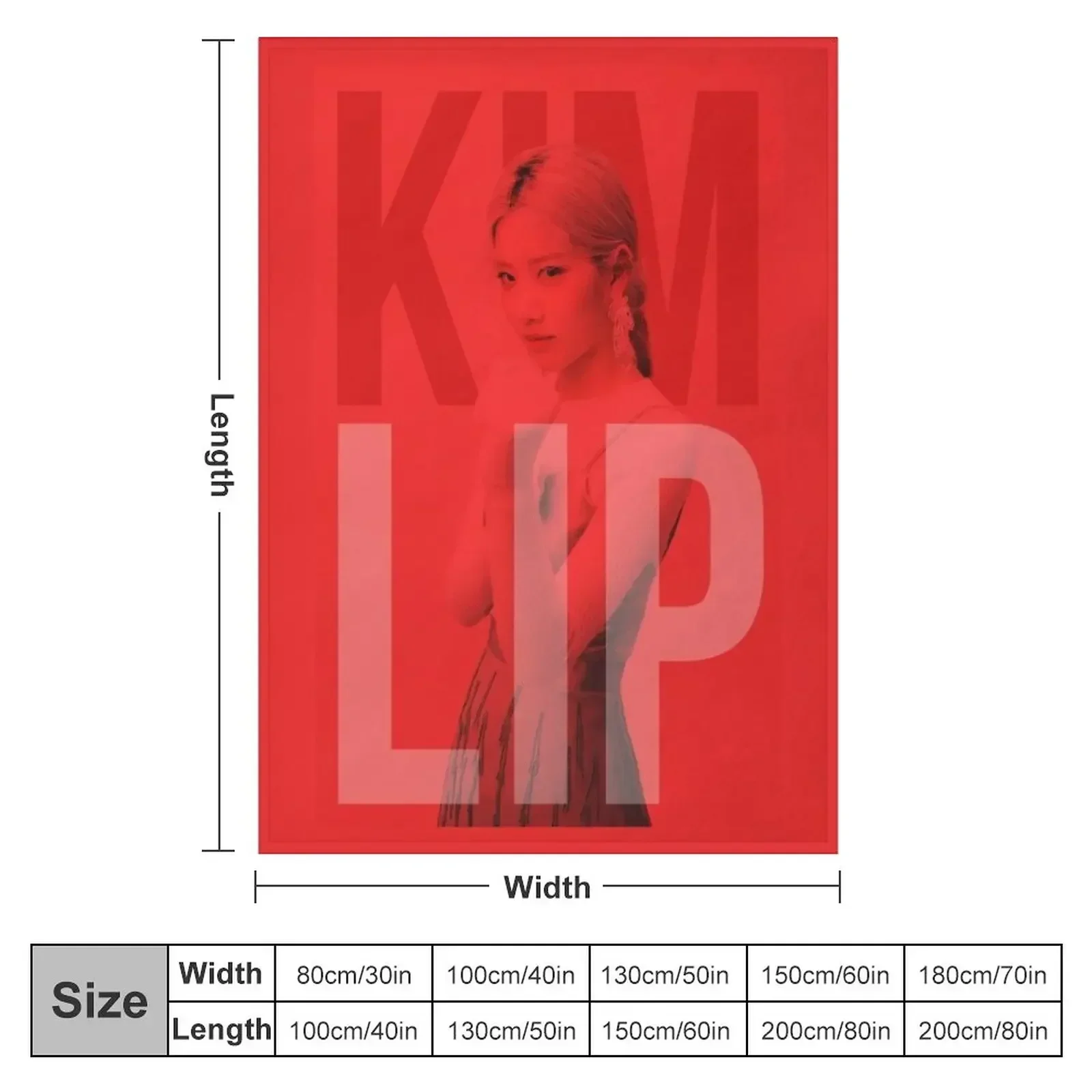 Loona Kim Lip Fighting Throw Blanket Blankets For Bed Heavy Thin Blankets