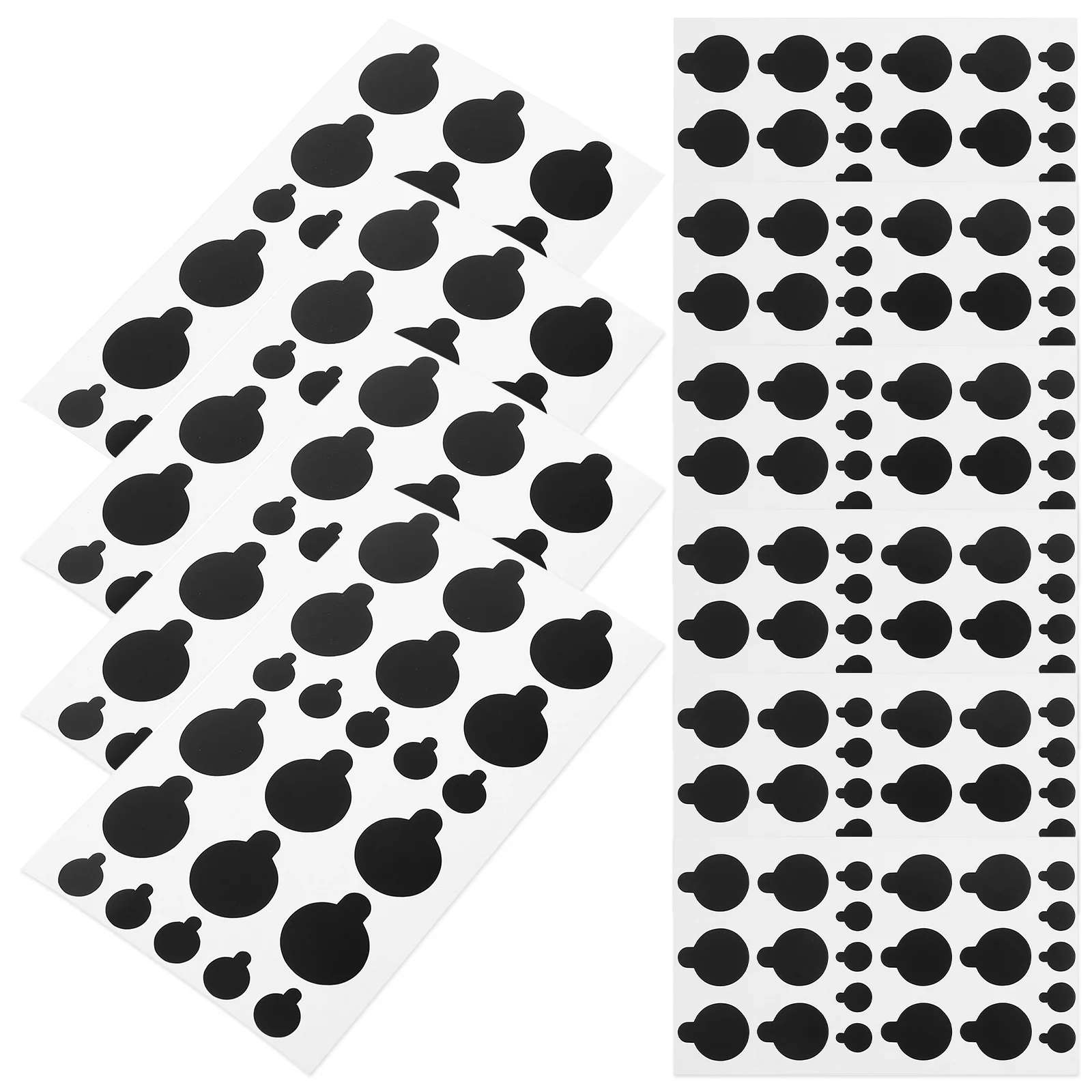 10 Sheets Air Blackout Sticker Self Adhesive Camera Cover Shading Stickers for Routers TVs Electronics Privacy Easy 2025 New