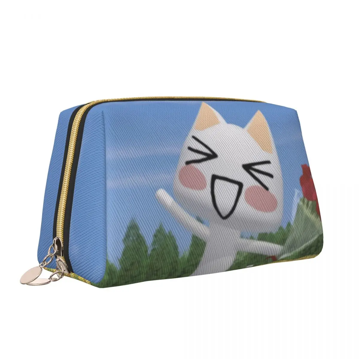 Travel Cartoon Animation Toro Inoue Cat Toiletry Bag Fashion Makeup Cosmetic Organizer Women Beauty Storage Dopp Kit Case