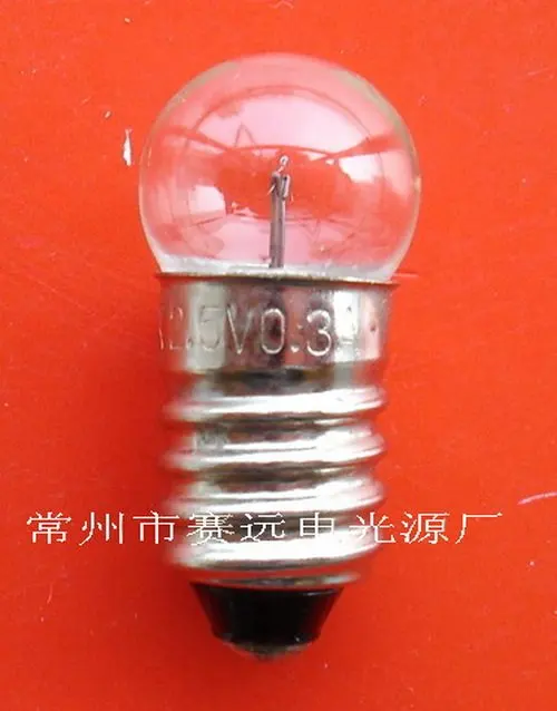 

2024 Sellwell Lighting Miniature Lamp E10 G11 2.5v 0.3a 070