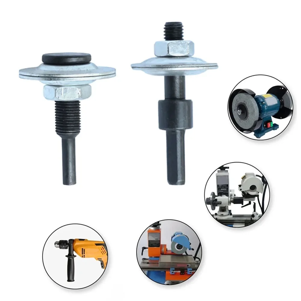 Drill Arbor Adapter 6mm Round Shank 10mm Triangular Shank Electric Drill Tool Angle Grinder Conversion Adapter Tool