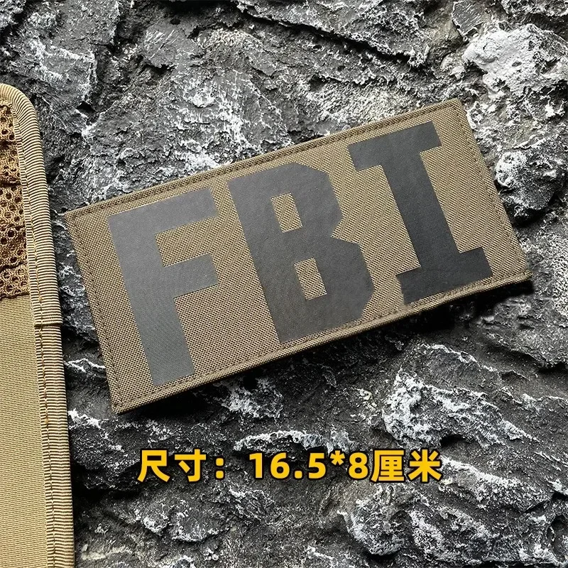 American FBI Hook&Loop Patches Tactical Morale Badge RRT Federation Law Enforcement Armband for Clothes Dea Backpack Applique