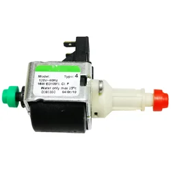 Italy Imports Solenoid Pump High Pressure Water Pump AC 110V-120V 16W Coffee Machine Electromagnetic Pomp Washing Electric Pump