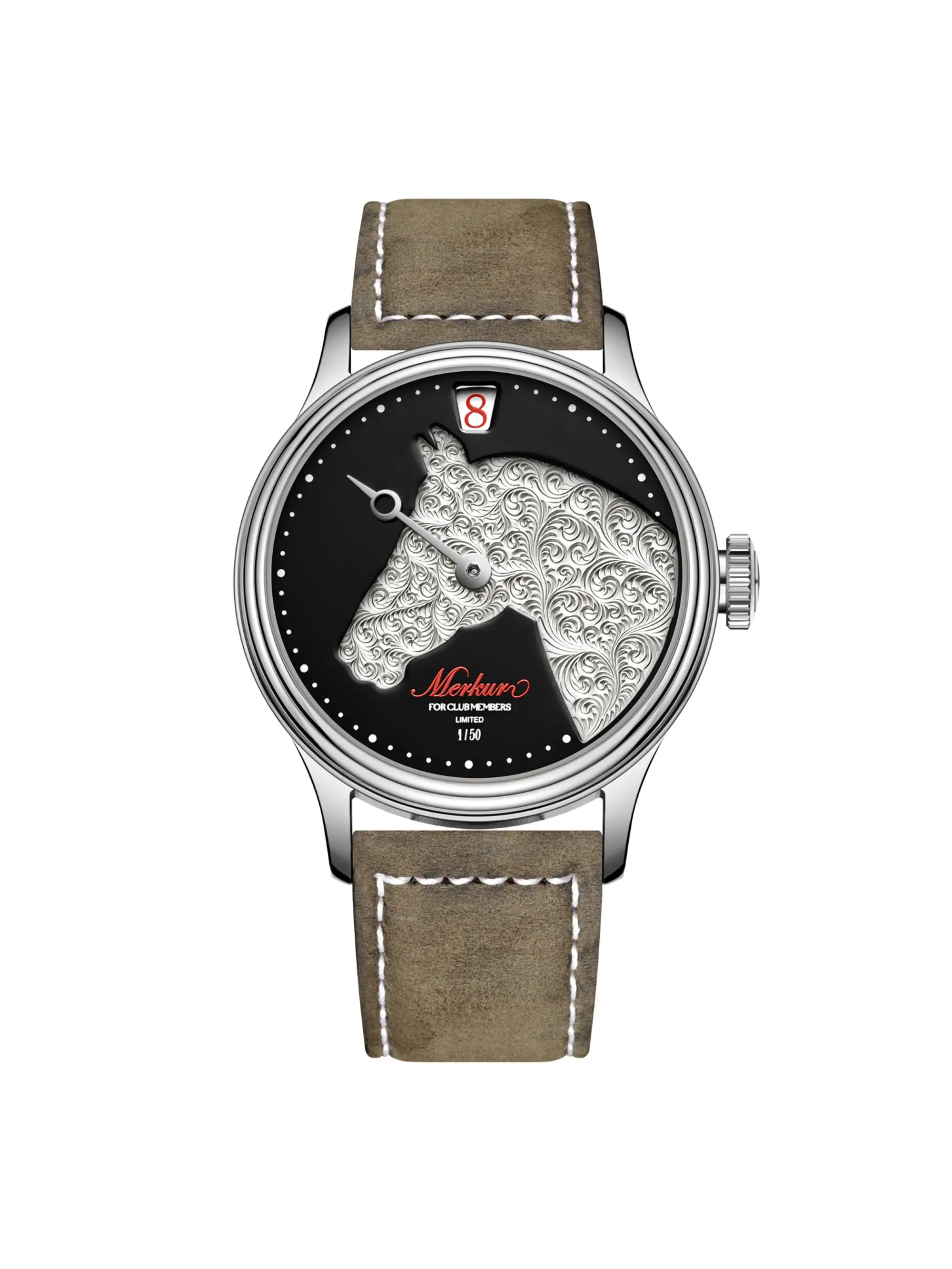 

Автоматические механические часы с резным прыжком, мужские водонепроницаемые с сапфировым стеклом