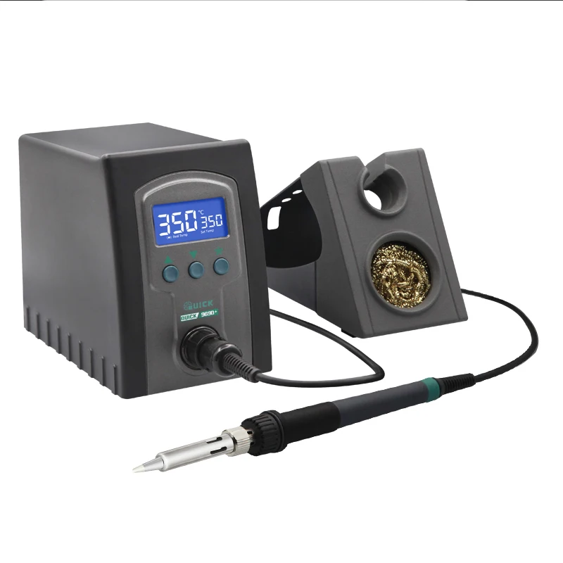 Quick 969A+/969B+/969D+ Electric Soldering Iron Anti-Static Temperature Control Adjustable Temperature Constant Temperature Repair Soldering Station