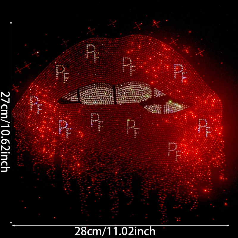 Glittering Lips Rhi… - image