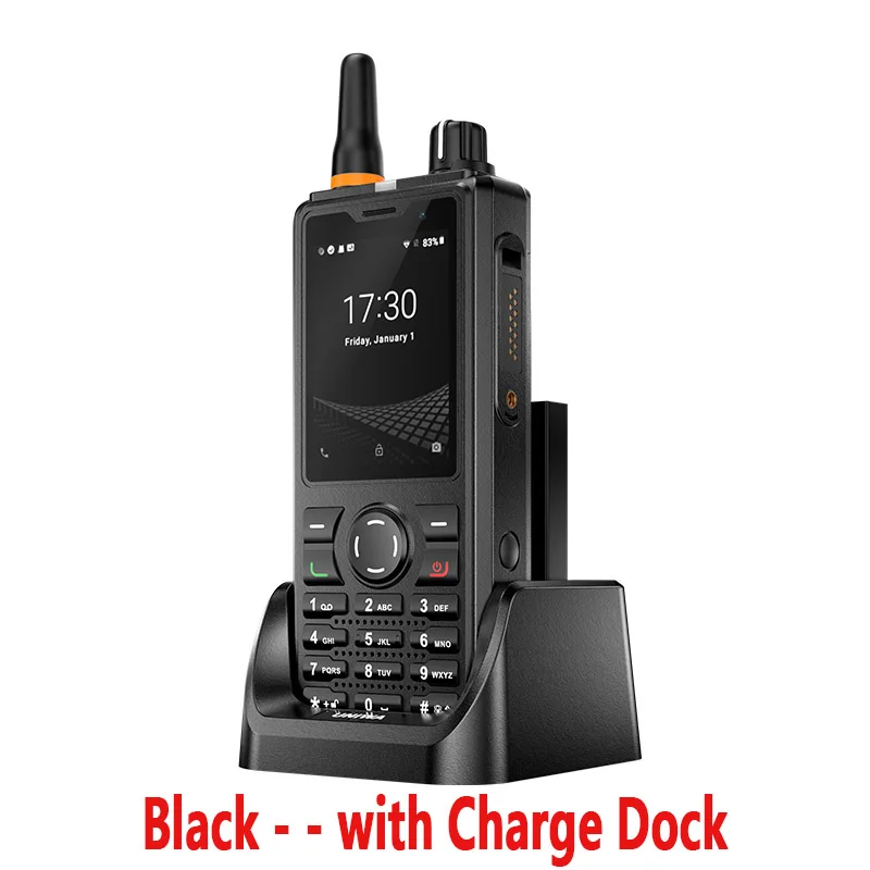 UNIWA F41 4G – wytrzymały telefon z systemem Android 8.1, obsługujący globalne sieci, z baterią 4600 mAh, funkcją POC Walkie Talkie, kompatybilny z aplikacją Zello, wyposażony w 2,4-calowy ekran dotykowy, wodoodporny, z funkcją NFC. — zdjęcie produktu 9