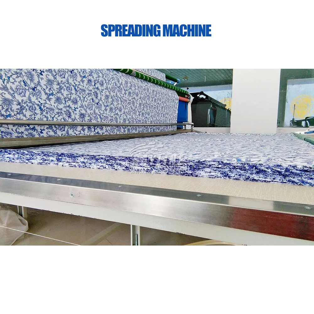 Automatic compact spread cloth fabric roll spreader machine Manual Fabric Spreading Auto Industrial Cutting Machine