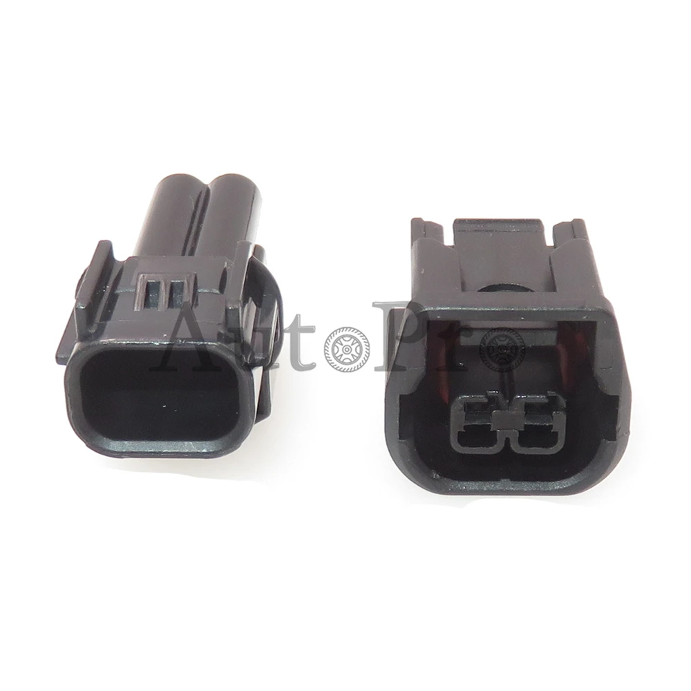 1 Set 2 hole 6181-6851 6189-7408 AC Assembly Automobile Fog Lamp Wire Cable Sockets Car Plastic Housing Connector For Honda