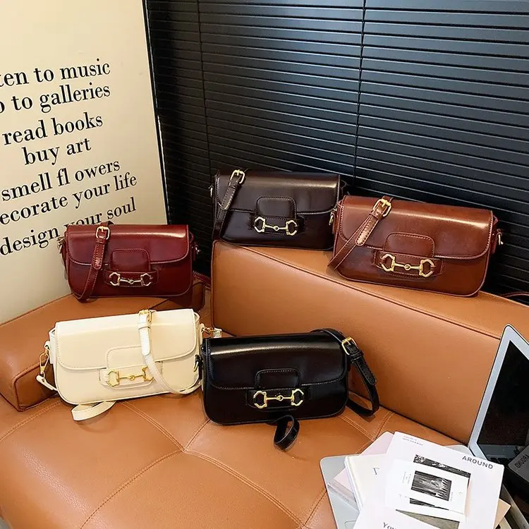 Bolso de Cuero Esencial Popular para Mujer, Bolso Artesanal Atemporal de París, Bolso Tote Elegante e Informal, Bolso de Mano Cruzado de Alta Gama