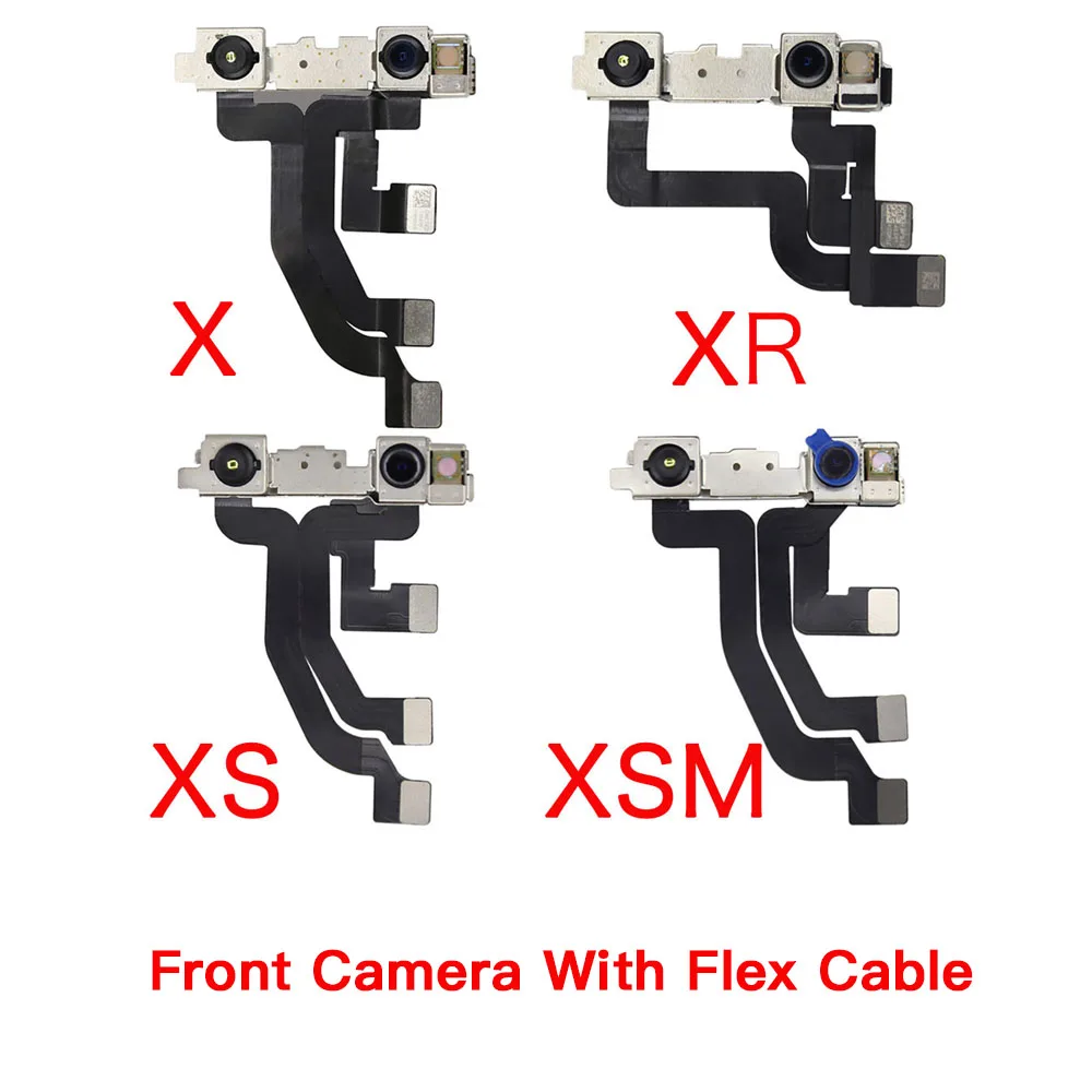 Ear Speaker Front Camera With Sensor Flex Cable For iPhone X XR XS 11 Pro Max Replacement