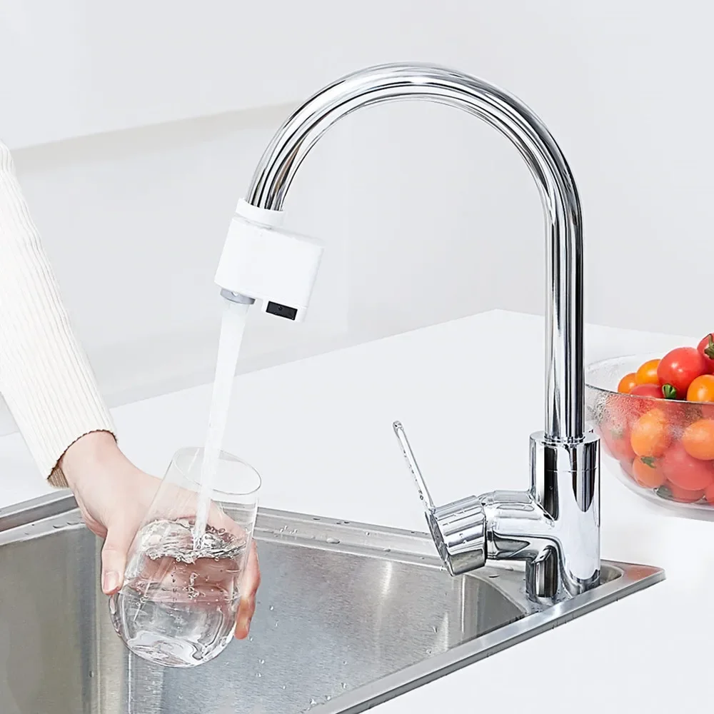 Original Xiaoda automatische Wassers parhahn Smart Wasserhahn Sensor Infrarot Wasser Energie spar gerät Küchen düsen hahn