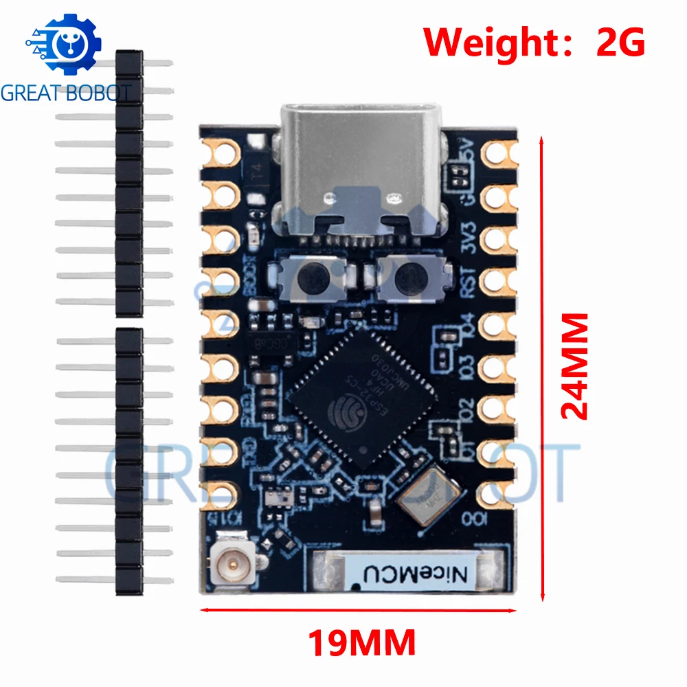 ESP32-C5 N4 Dev Board Dual Band WiFi 6 2.4GHz & 5GHz Bluetooth 5.0 Zigbee Thread Low Power IoT Wireless Development Module