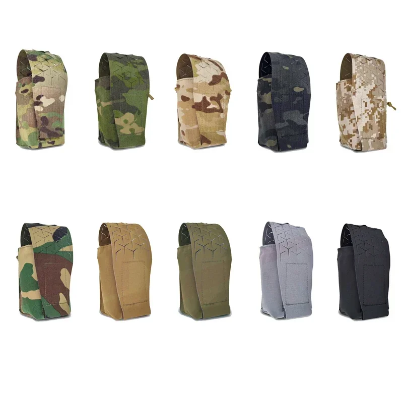 Multicam Pouch Tactical Airsoft SS SPUD Magazine Pouch Plate Carrier Laser Cut Molle Storage Mag Bag Gear