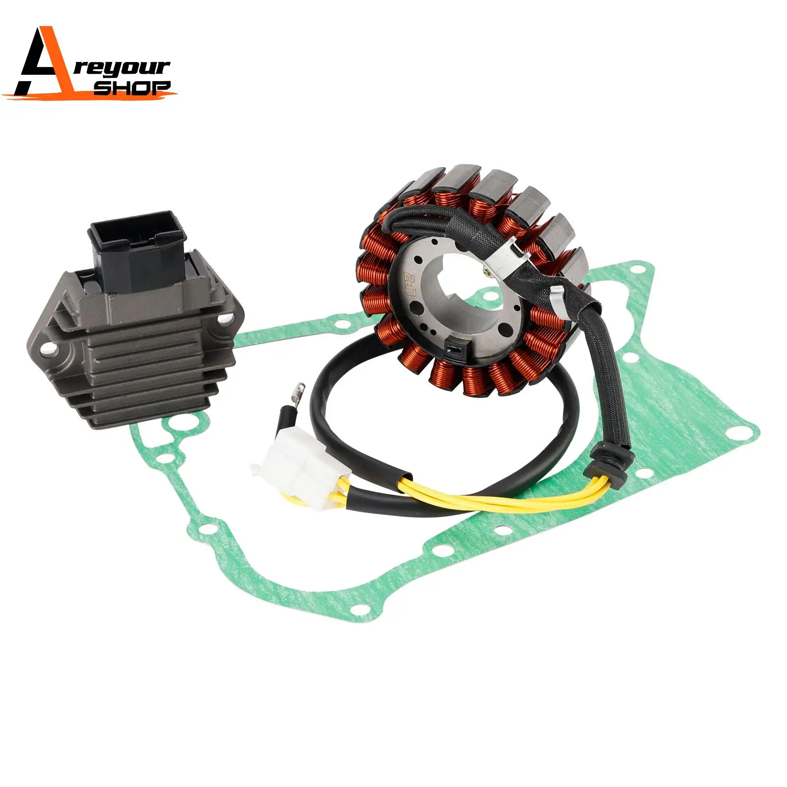 

Комплект прокладок регулятора катушки магнитного статора для Peugeot X9 250 1998, 1999, 2000, 2001, 2002, 2003, 2004, 2005,