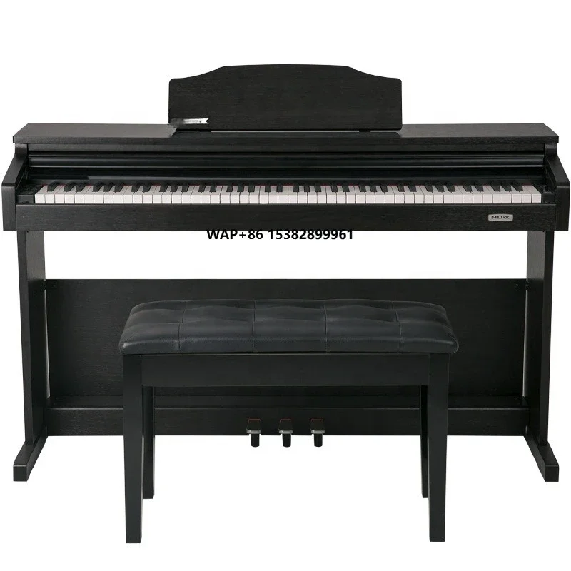 

Best Rosewood Beginner Digital Piano 300 Voices Keyboard Electric Dark Rose Record Piano Digital