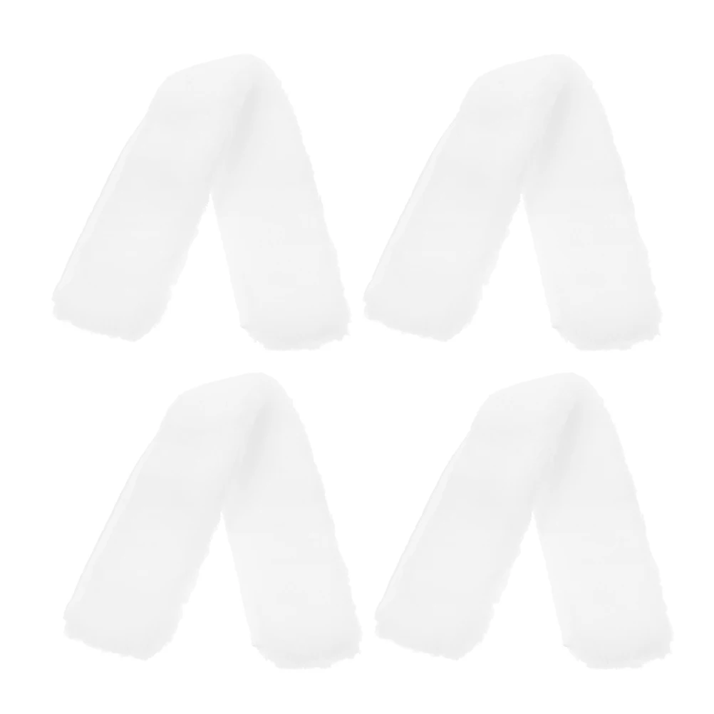 

4Pcs Window Scrubber Cleaning Pads Replacement Microfiber Reusable Squeegee Refills for Glass Mirror Tile Window Cleaning Cloths
