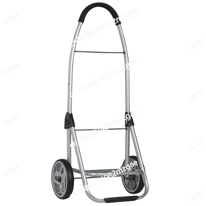 

portable hand push rod Shopping cart waterproof folding grocery shopping cart trolley elderly small trailer