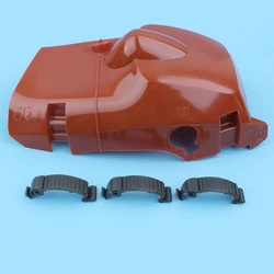 Top Cylinder Engine Cover Shroud w Clip Buckle For Husqvarna 445 445e 450 450e бензопила Chainsaw Replacement Spare Part