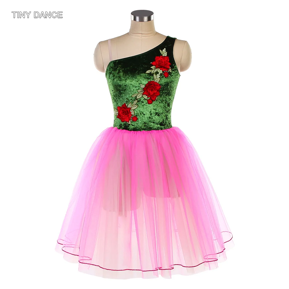 corsage-en-velours-extensible-avec-longue-jupe-tutu-rose-vif-pour-filles-adultes-robes-tutu-de-spectacle-de-danse-de-ballet-tutus-romantiques-26108