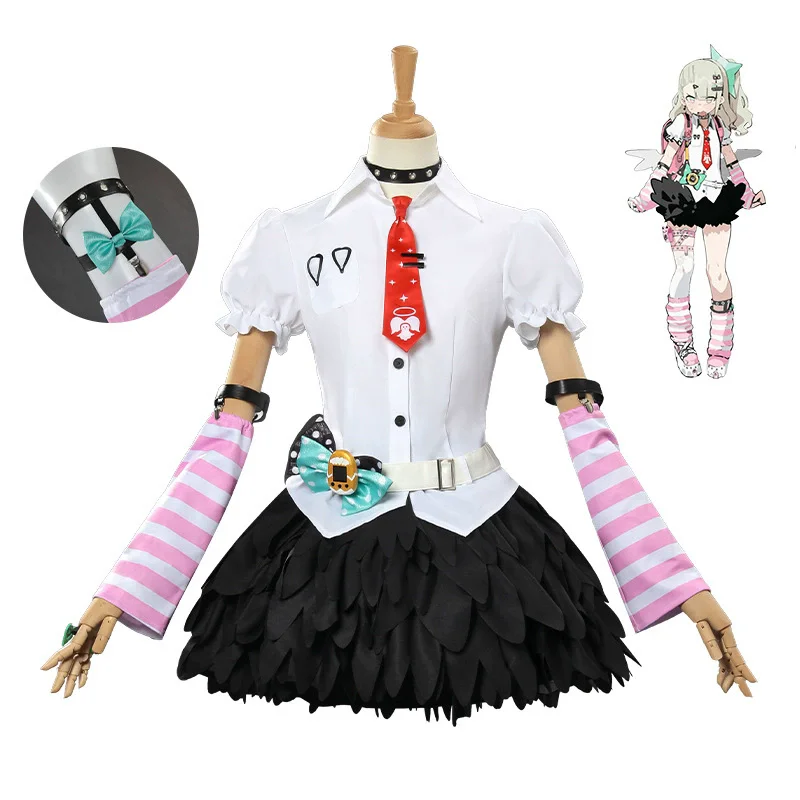 

Collab Series: Game Zenless Zone Zero ZZZ Chinatsu Remiel Angels of Delusion Cosplay Costume S-3XL Halloween Dress