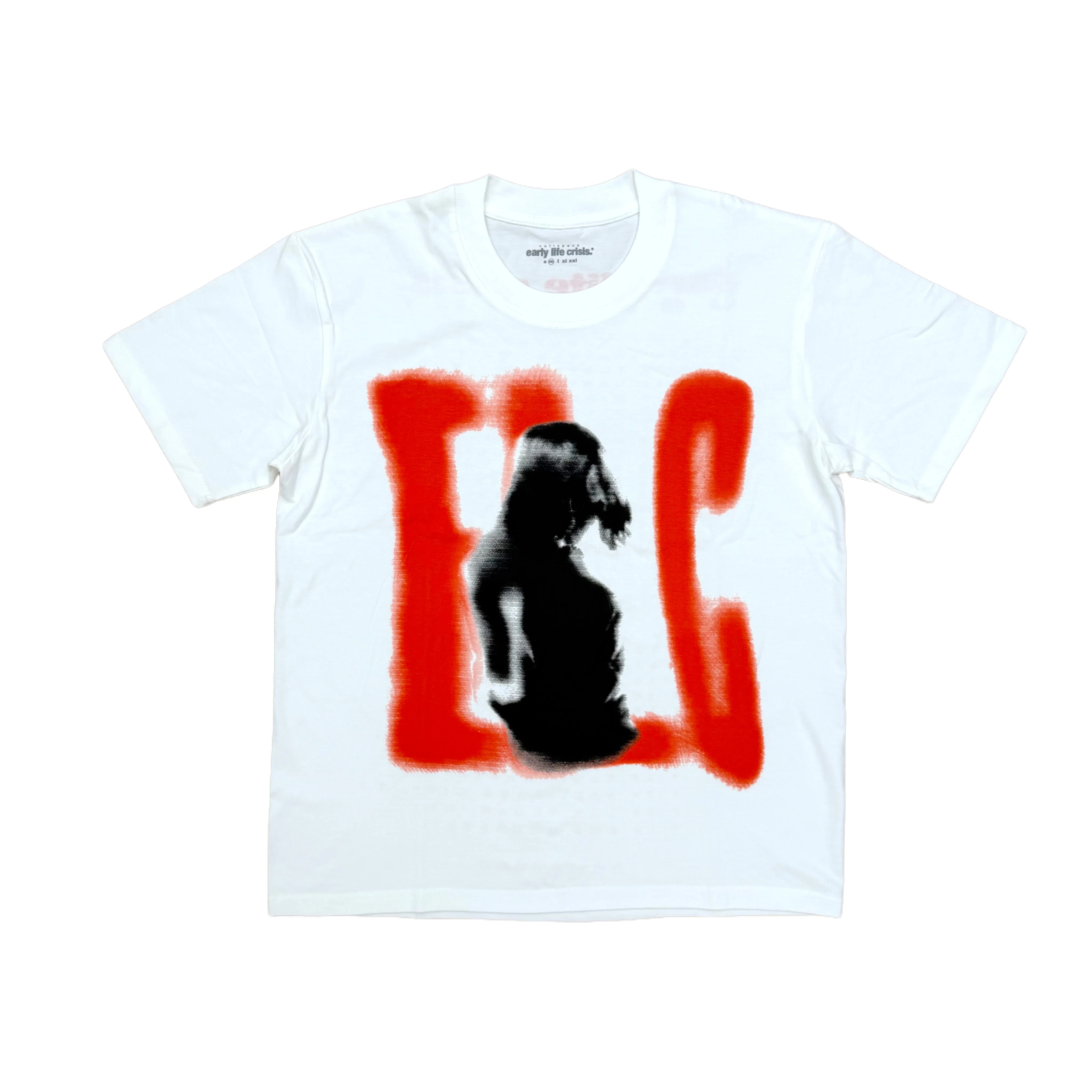 New Men Early Life Crisis Nettspend Tour Merch T Shirts T-Shirt Hip Hop Skateboard Street Cotton T-Shirts Tee Top US size k3