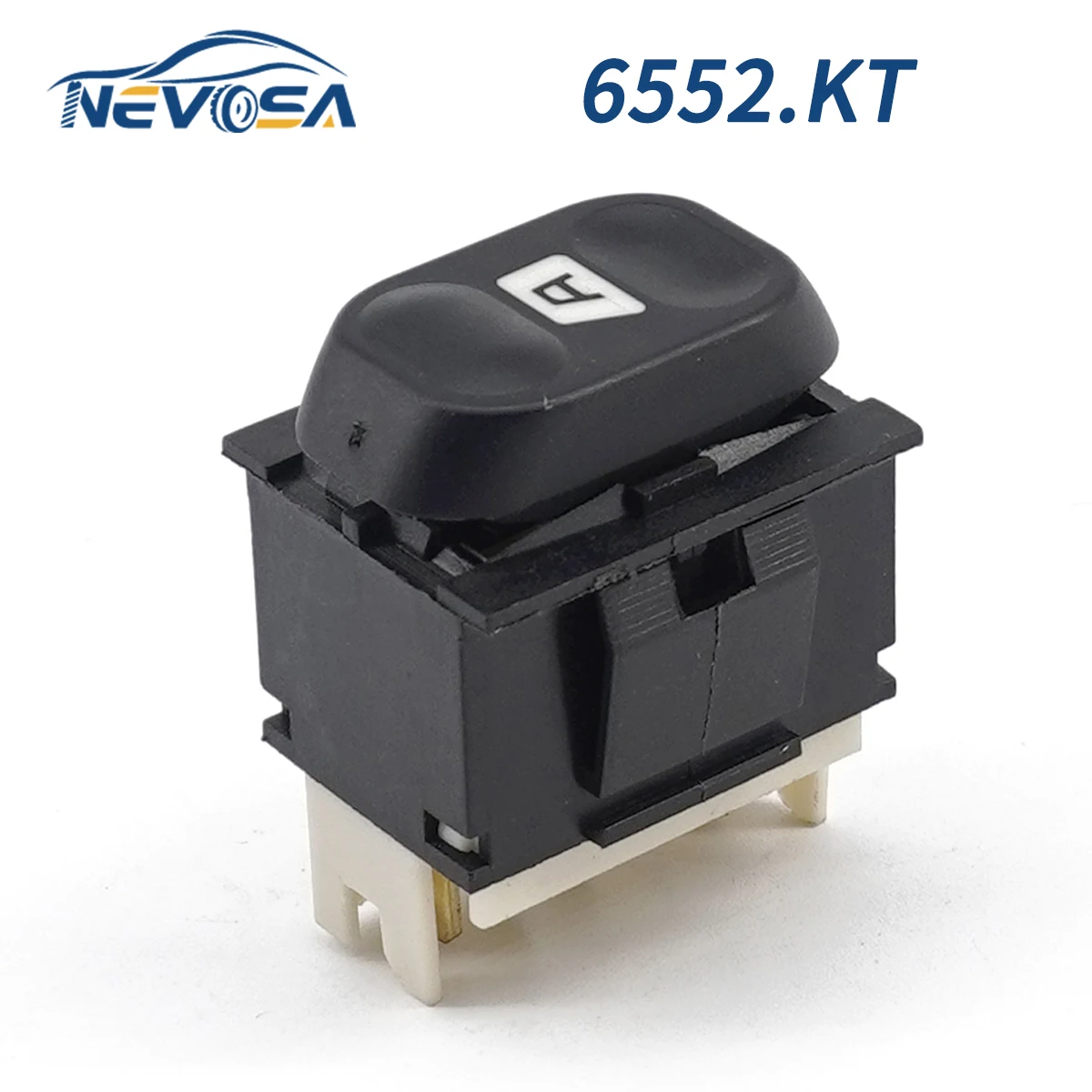 NEVOSA 6552.KT Power Window Switch For Citroen Berlingo Xsara Peugeot Partner Automatic lifter 6552KT 6554 82 6554.82 Passenger