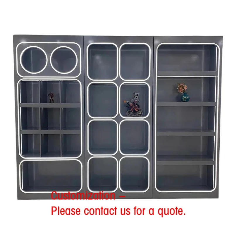 custom.Custom Print Modern Style Showcase Display Shelf Racks Toys Shop or Kids Interior Design