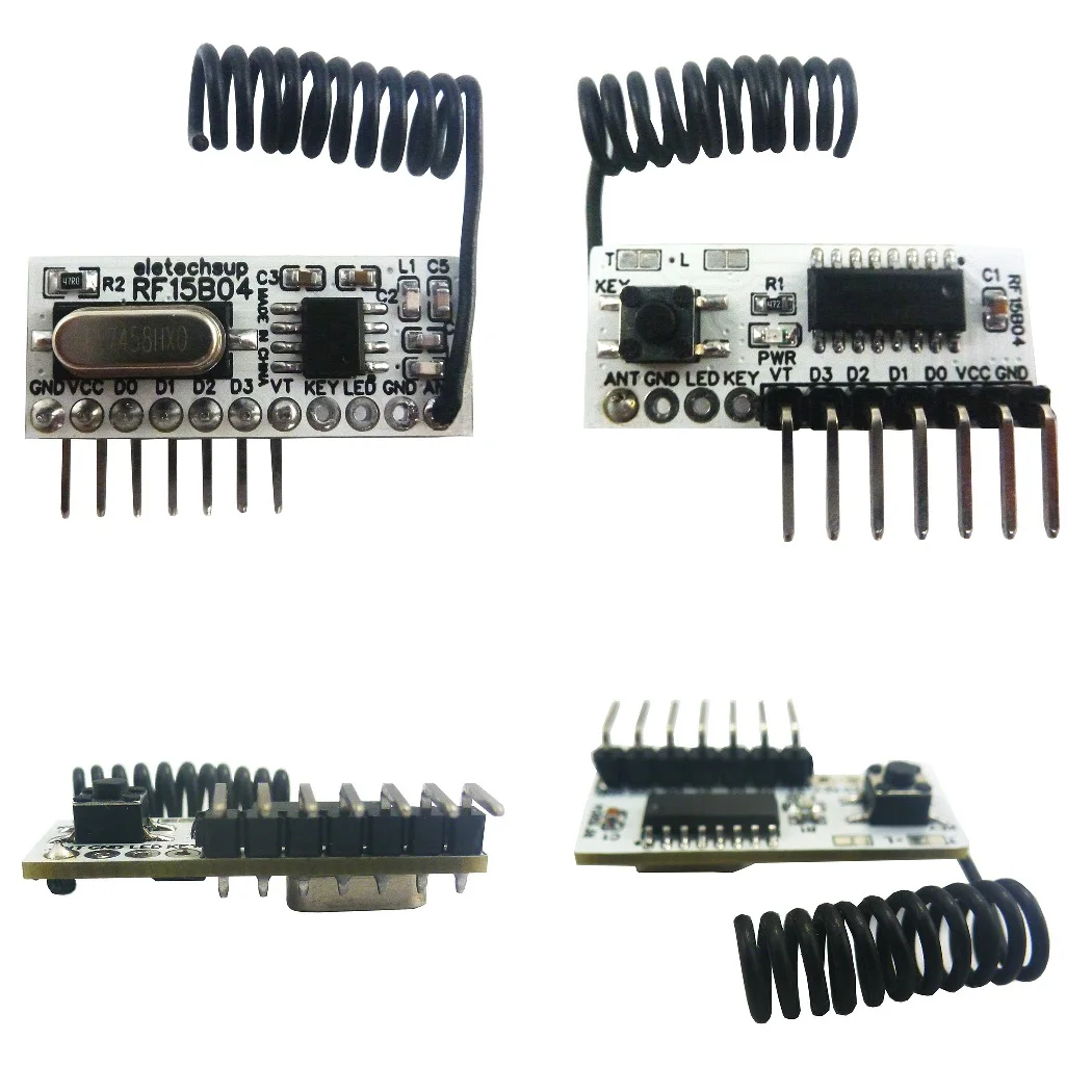 135uA Low-Power -117dBm High Sensitivity OOK/ASK PT2262 EV1527 Decoding 3.3V 3.7V 5V Module Transceiver Kit