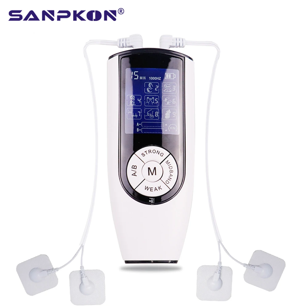 

Muscle Relax Stimulator Digital Electronic Body Slimming Pulse Massage Acupuncture Therapy Massager Physiotherapy Apparatus Tool