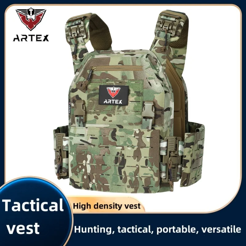 Kamizelka taktyczna ARTEX Outdoor Hunting Plate Carrier Ochronna regulowana kamizelka Airsoft Carrier Sprzęt bojowy 6094 kamizelka