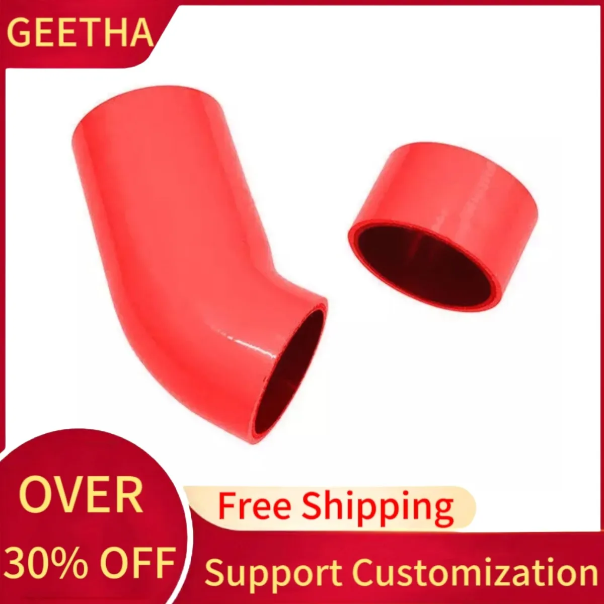 Picture 3: For 2016-2018 Ford Focus RS Fit MK3 2.3T Induction Silicone Hose Kit 5-ply 2017