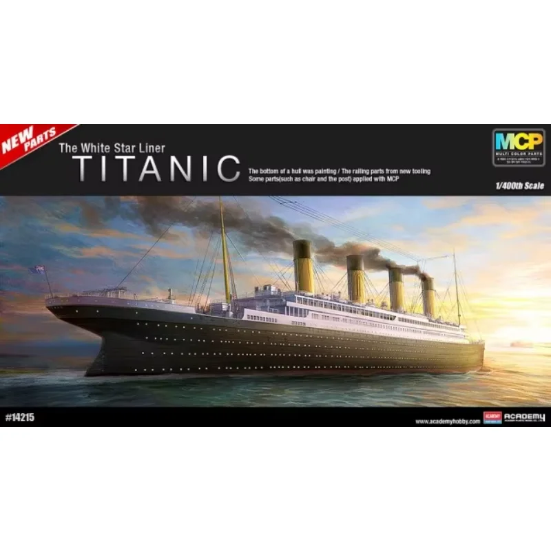 modello-di-assemblaggio-academy-1-400-14215-il-kit-modello-di-nave-titanic-white-star-liner