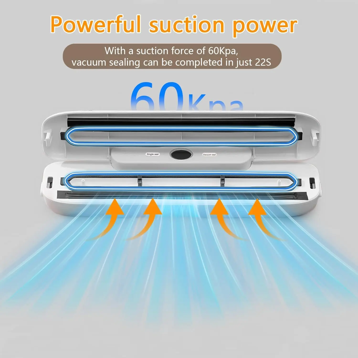 Special vacuum machine for sealing machine Portable food preservation storage packaging for compression Vacuum fly storage