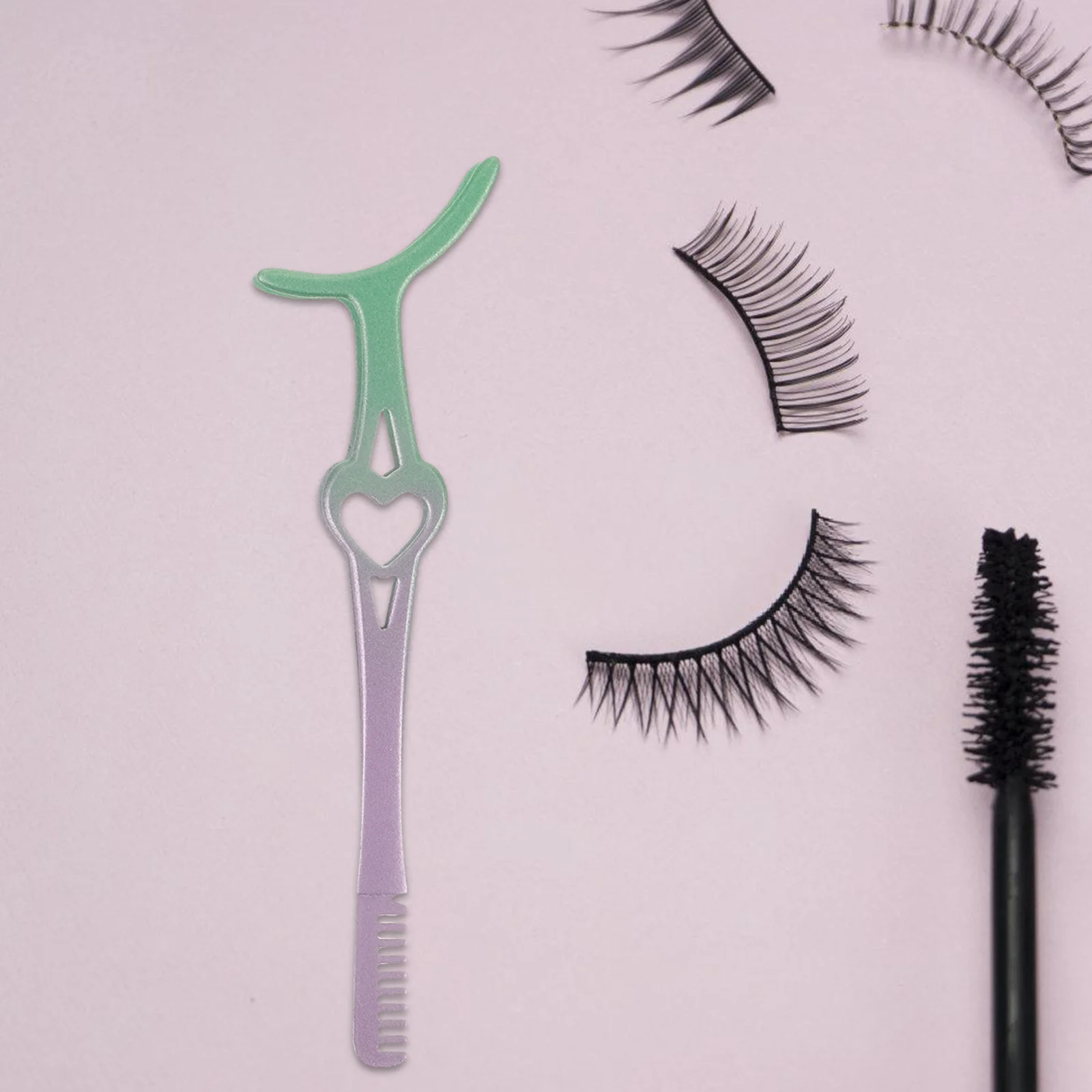 1 セットまつげクリップコームステンレス鋼ピンセットまつげエクステンション用プロフェッショナルラッシュアプリケーター美容アクセサリー