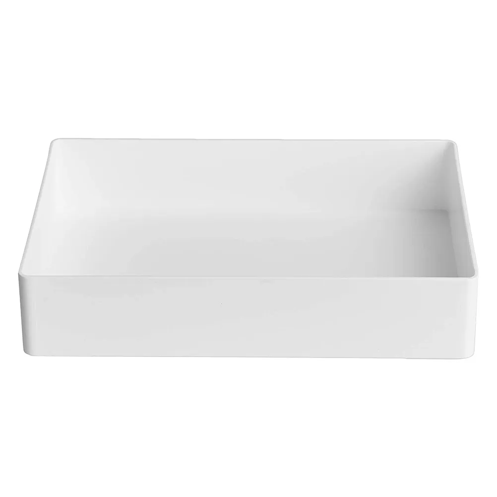 1Pcs White Laboratory Storage Tray Polypropylene Plastic Multi-Purpose Organizer for Reagent Bottles Pipettes Lab Accessories