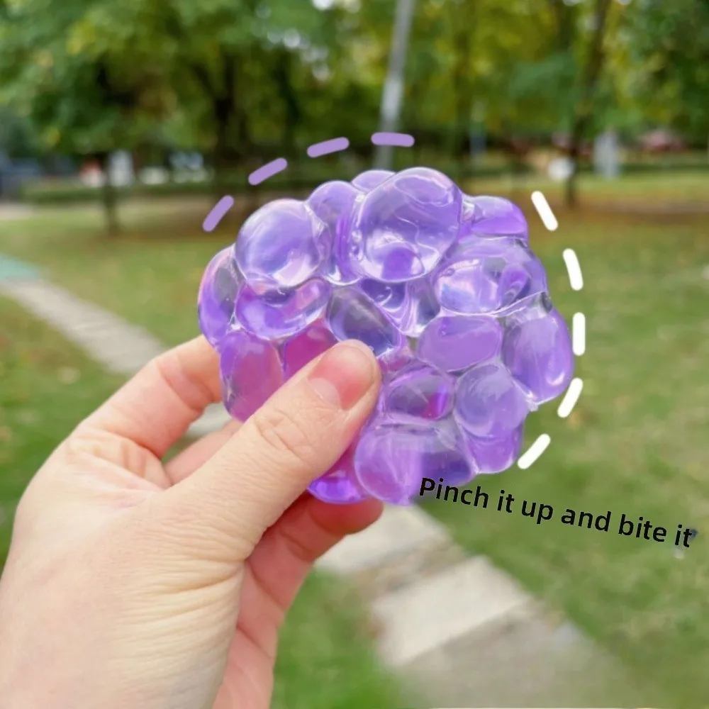 Neuer weicher bunter Lärm-Stressball, knuspriges Quetschspielzeug zur Angstlinderung, formbares Zappelspielzeug für Erwachsene und Kinder, Entspannungsgeschenk