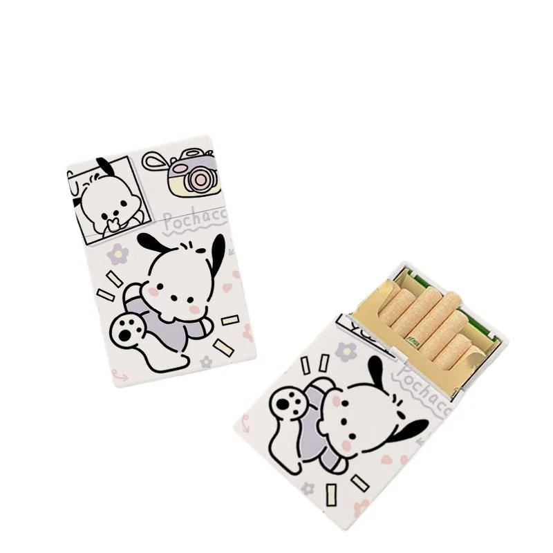 Sanrio series plastic cigarette box, Cha Cha dog, creative personality, 20-pack storage, high-looking cartoon cigarette box