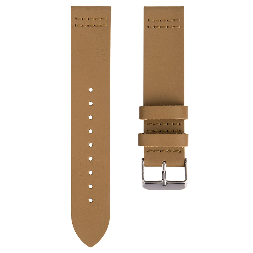 BOBO BIRD Silicone Watchbands 12 16 20 22mm Leather Watch Strap Stainless Steel Buckle Customized